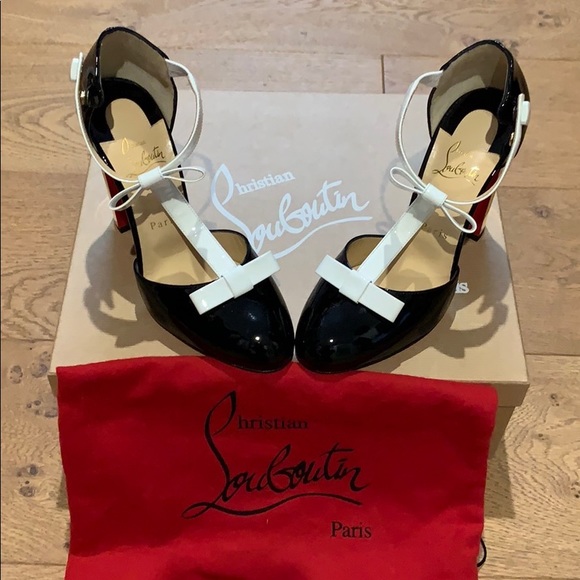 ❌[SOLD]❌Christian Louboutin Zerlita 100 Patent - Picture 6 of 8